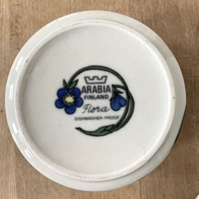 Vintage品】アラビア ARABIA フローラ Flora シュガー＆クリーマー | S