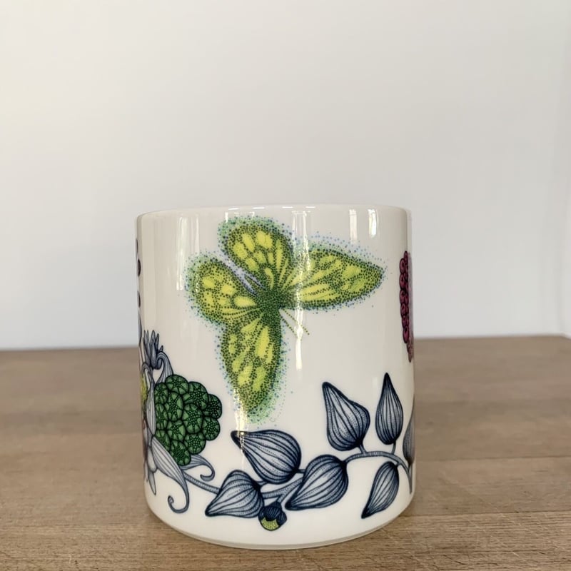 Vintage品】アラビア ARABIA ルノ Runo バタフライ Butterflyマ