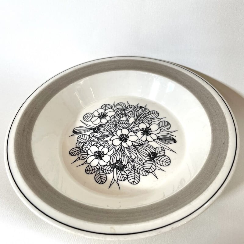 Vintage品】アラビア ARABIA クロッカス Krokus スーププレート