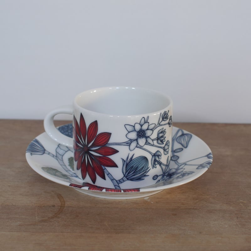 Vintage品】アラビア ARABIA ルノ Runo ティーカップ ソーサー Vintage品】アラビア ARABIA ルノ Runo ティーカップ ソーサー