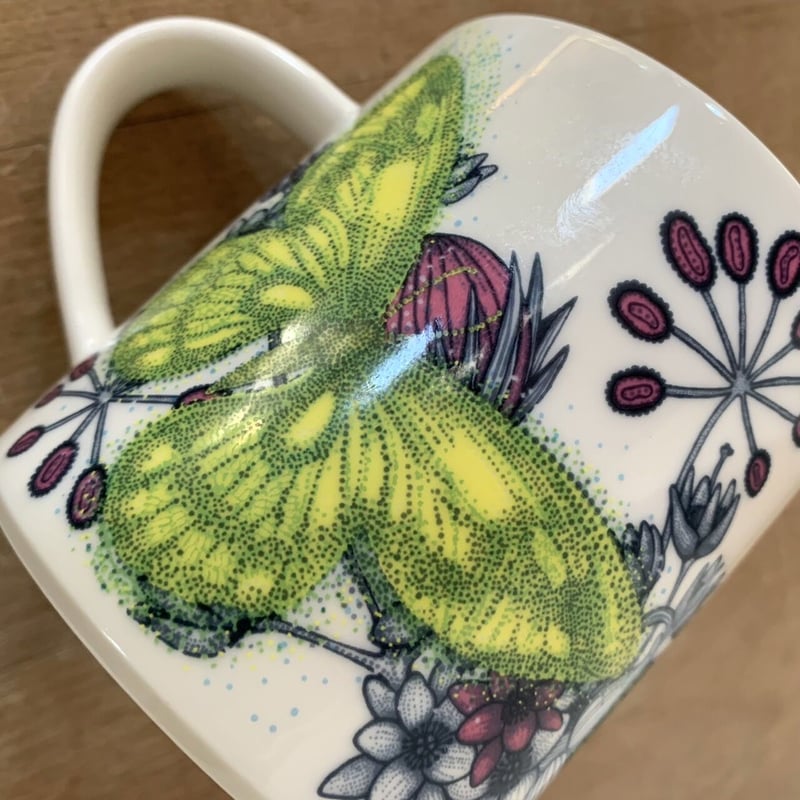 Vintage品】アラビア ARABIA ルノ Runo バタフライ Butterflyマ
