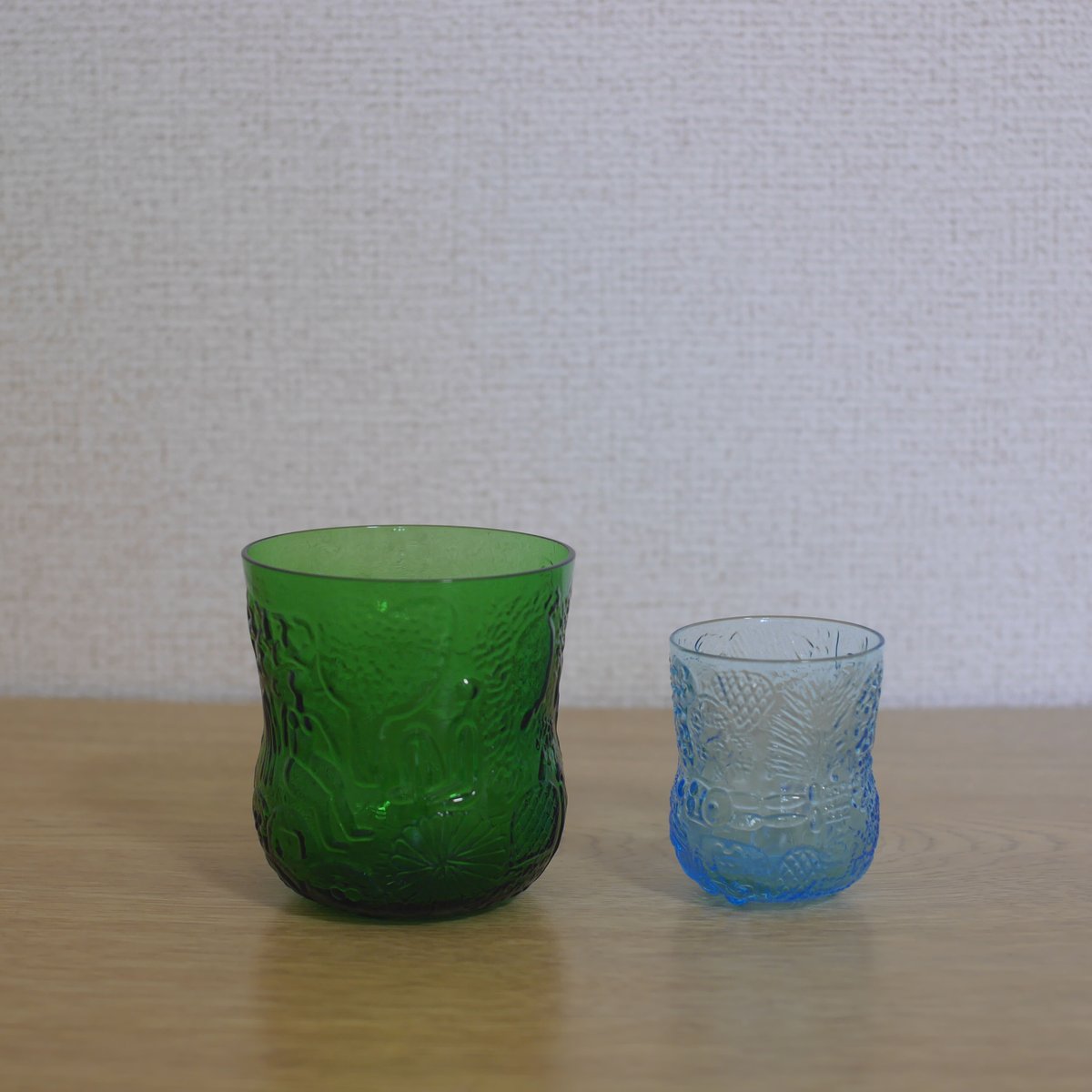 Vintage品】ヌータヤルヴィ Nuutajarvi ファウナ Fauna ショットグラス