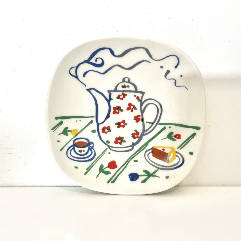 Vintage品】アラビア ARABIA クムルス CUMULUS ミニプレート 1990