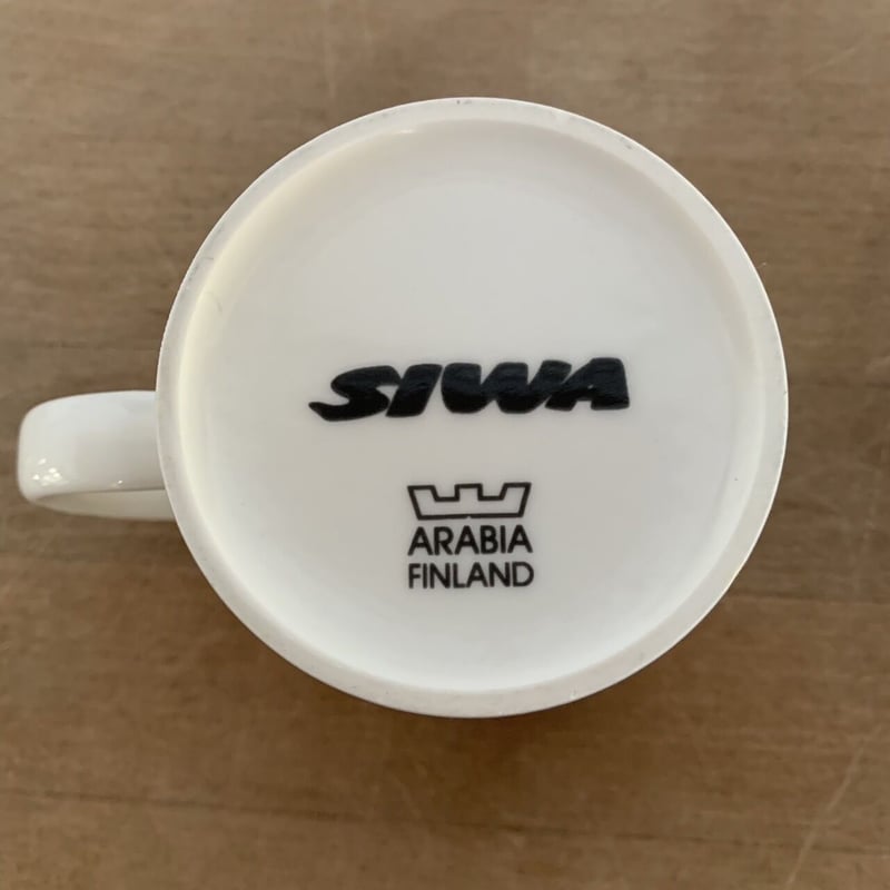 Vintage品】アラビア ARABIA シワ SIWA ヘルヤ・リウッコ マグカップ |