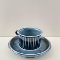 arabia kosmos ブルー　プレート　16cm 北欧ヴィンテージ ARABIA / Blue Kosmos（ブルーコスモス）/ 16cm プレート | NORR