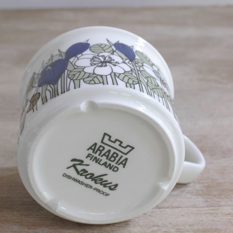Vintage品】アラビア ARABIA クロッカス Krokus コーヒーカップ