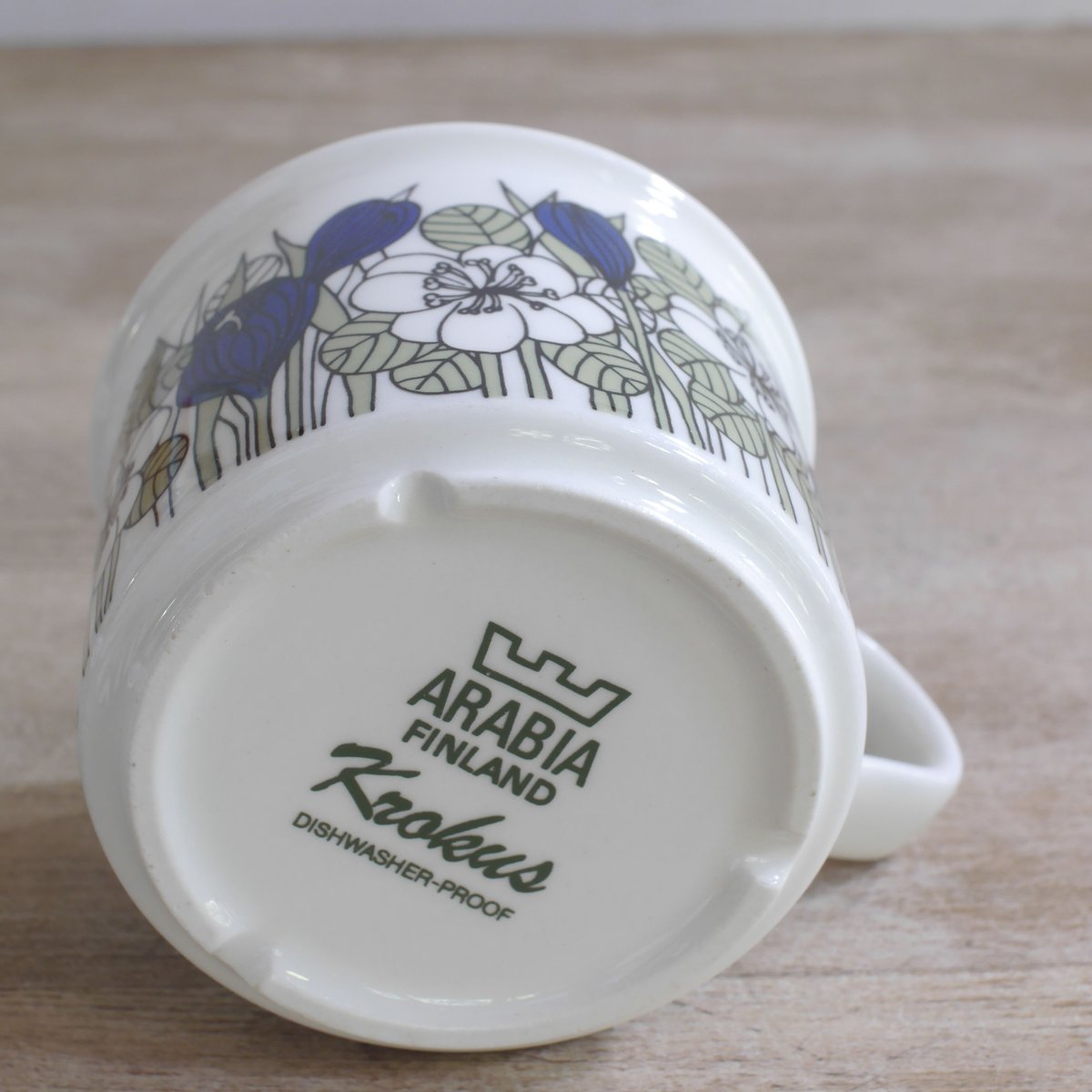 Vintage品】アラビア ARABIA クロッカス Krokus コーヒーカップ