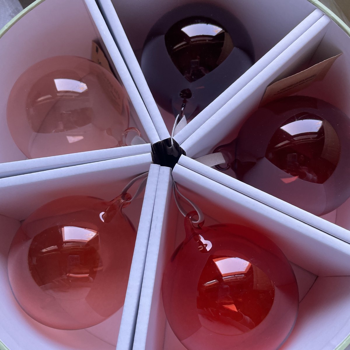 新品】イッタラ iittala クリスマス オーナメント レッド Red ガラス