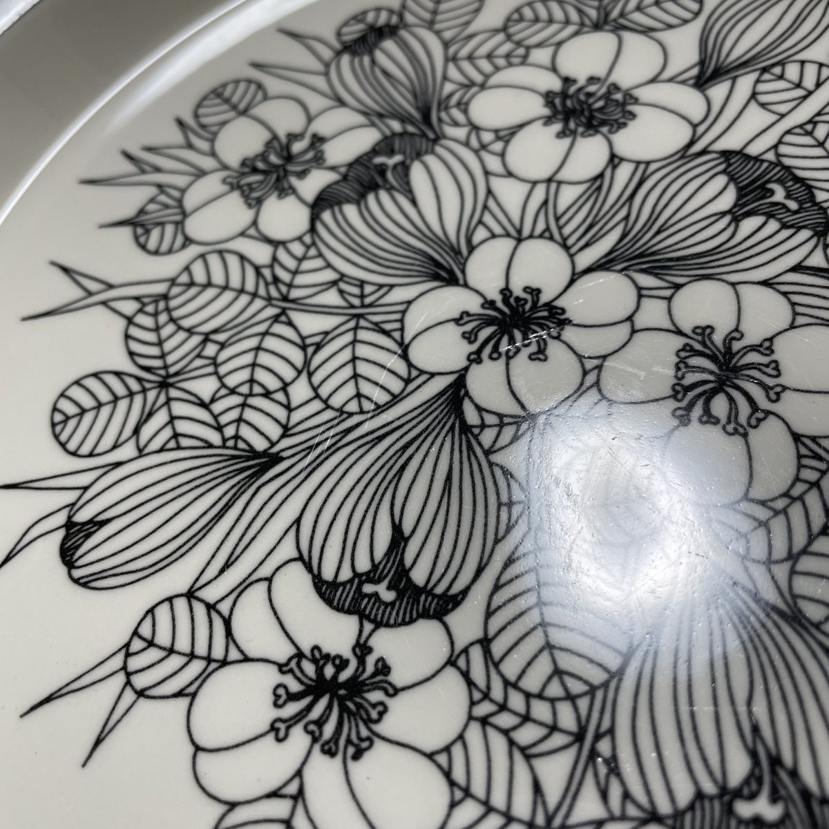 【極希少-1978年製廃盤】ARABIA アラビア クロッカス 24cmプレート 極希少-1978年製廃盤】ARABIA アラビア クロッカス 24cmプレート