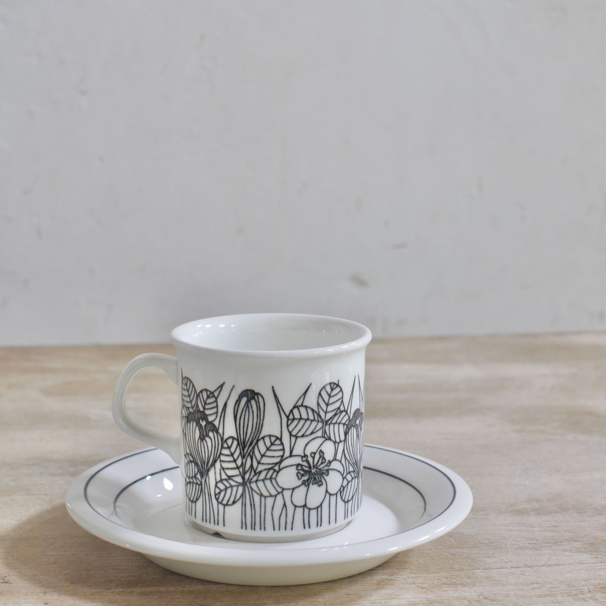 Arabia krokus cup&saucer B 【1978-1979年モデル】Arabia