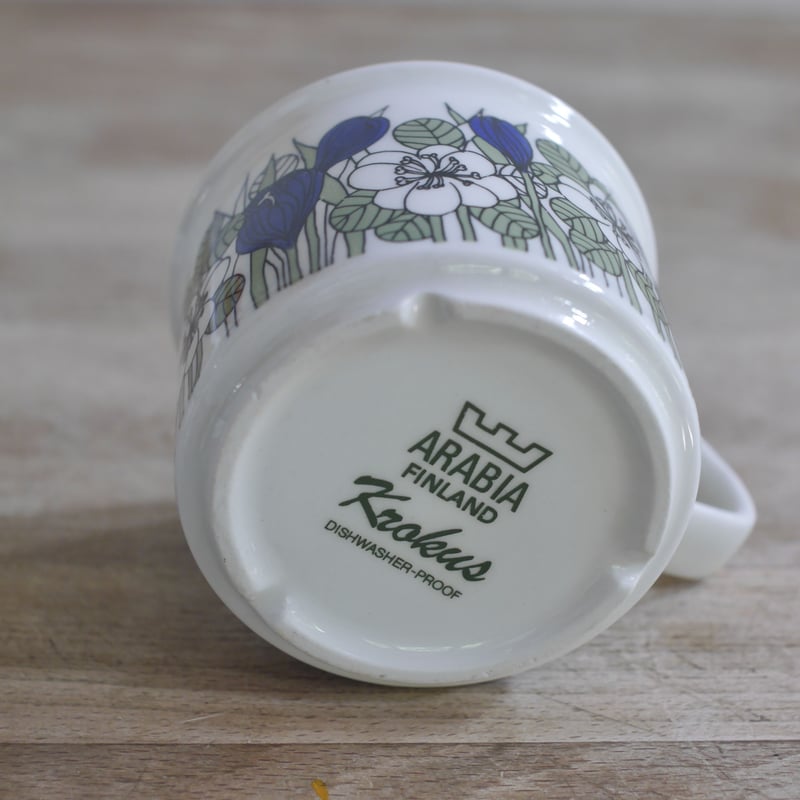 Vintage品】アラビア ARABIA クロッカス Krokus コーヒーカップ