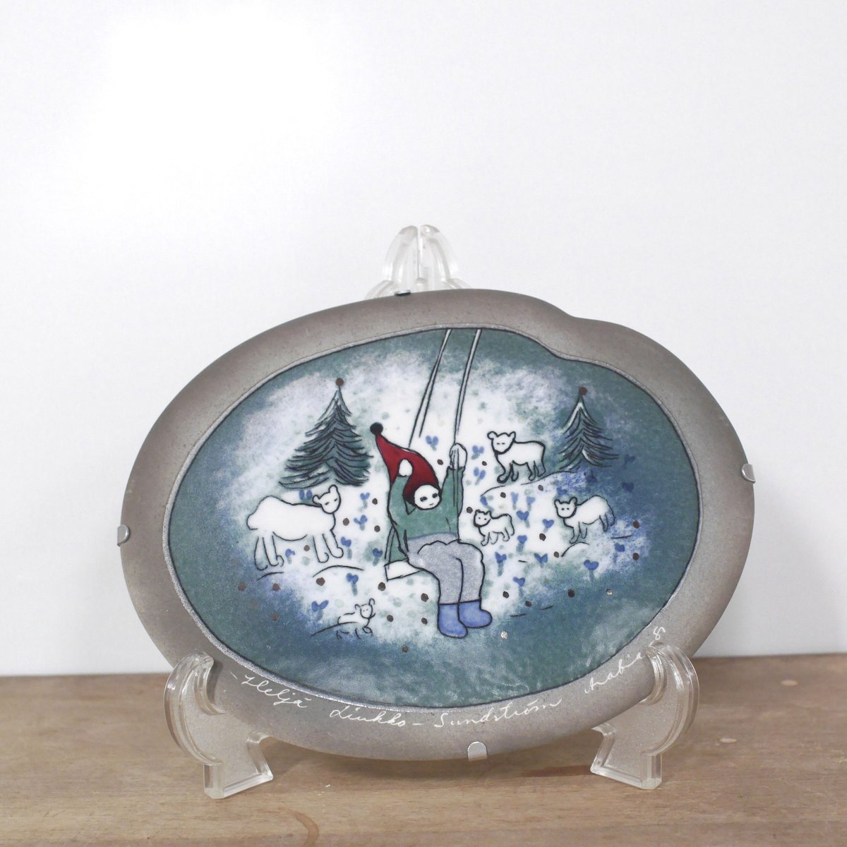 5468 ヘルヤ リウッコ 天使 陶製 フィギュア アラビア ARABIA