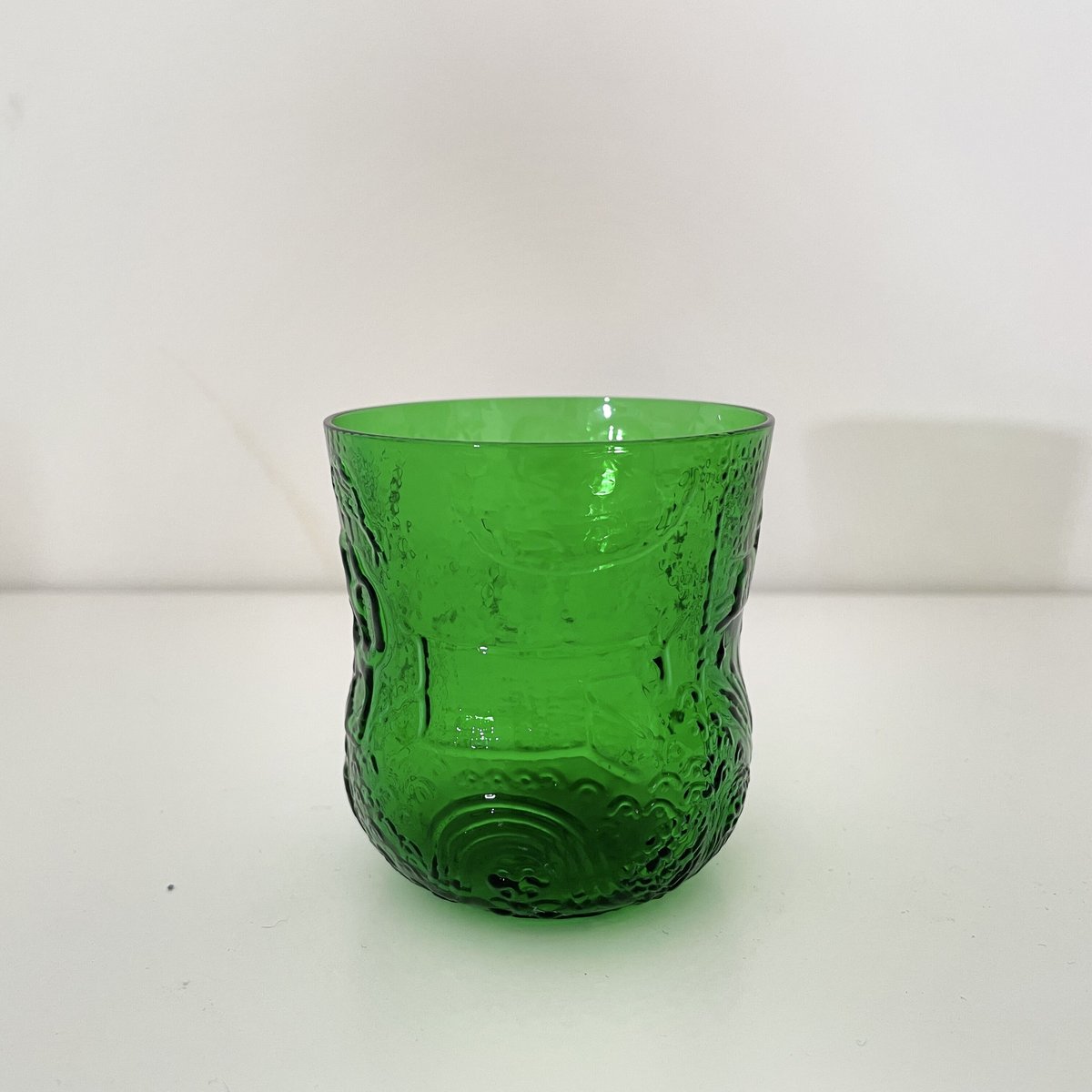 Nuutajarvi ヌータヤルヴィ #1725 タンブラー アンバー NUUTAJARVI/ヌータヤルヴィ 1725 タンブラー アンバー 001|北欧