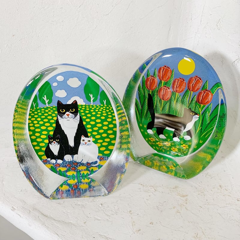 Vintage品】イッタラ iittala 家族写真 Perhepotretti ガラスカー