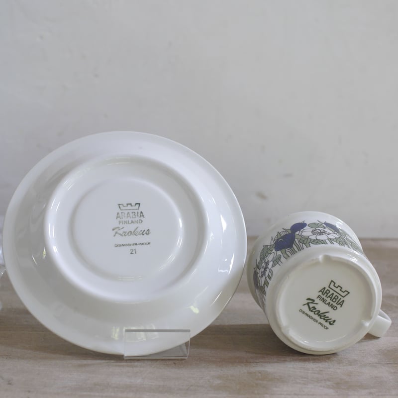 Vintage品】アラビア ARABIA クロッカス Krokus コーヒーカップ