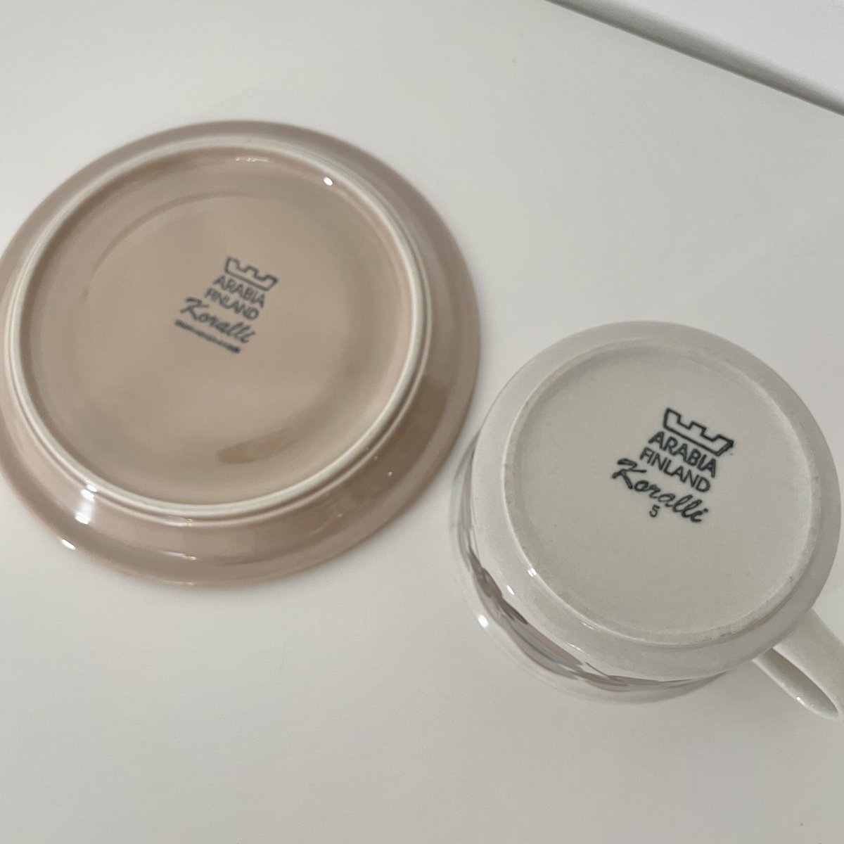 Vintage品】アラビア ARABIA コラーリ Koralli ティーカップ