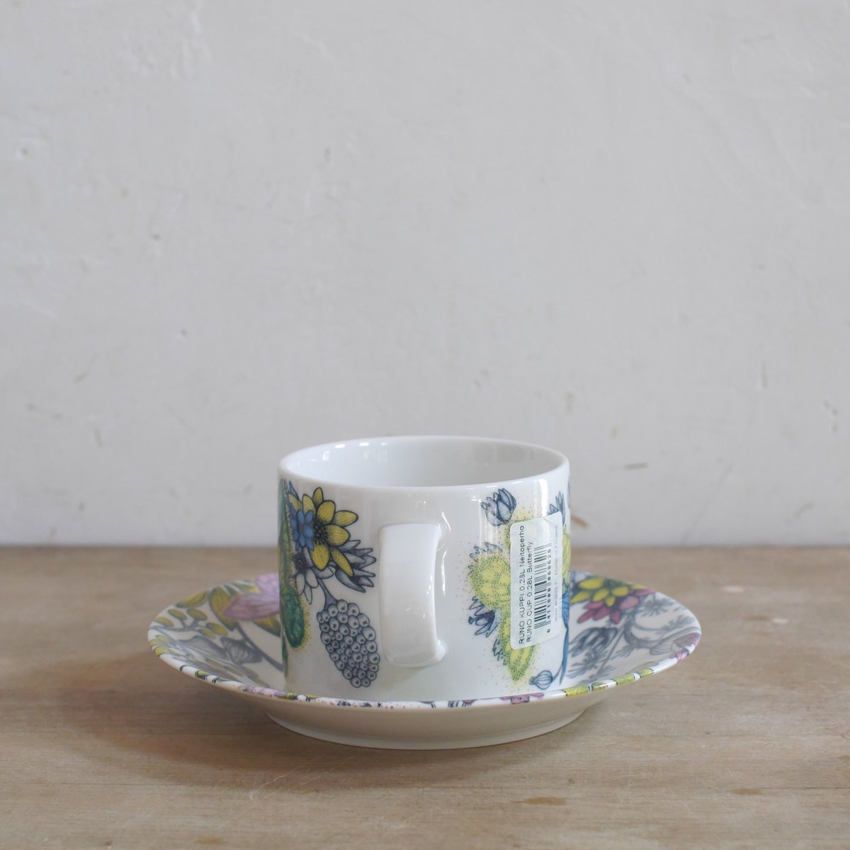 Vintage品】アラビア ARABIA ルノ Runo バタフライ ティーカップ