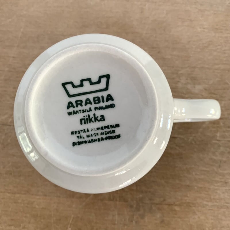 Vintage品】アラビア ARABIA リッカ riikka カップ ソーサー Vintage品】アラビア ARABIA リッカ riikka カップ ソーサー