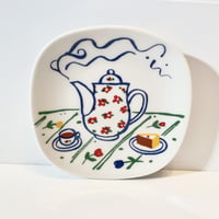 Vintage品】アラビア ARABIA アウリンコ aurinko ケーキプレートケーキ