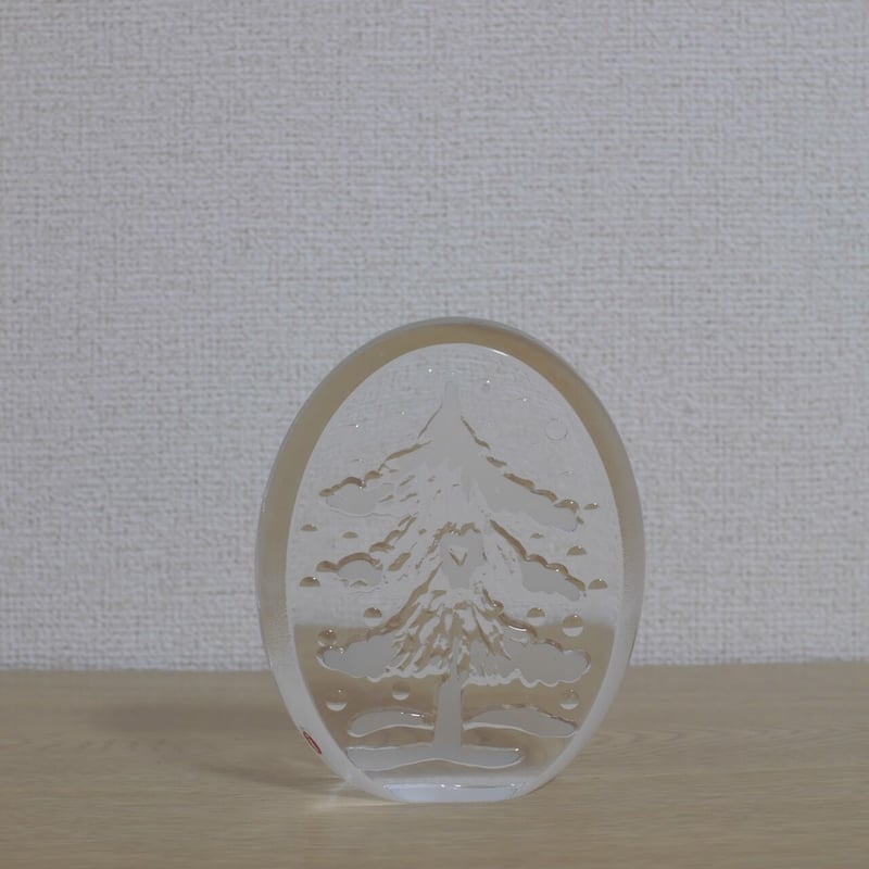 Vintage品】イッタラ iittala ガラスカード Tiina Nordstrom ク