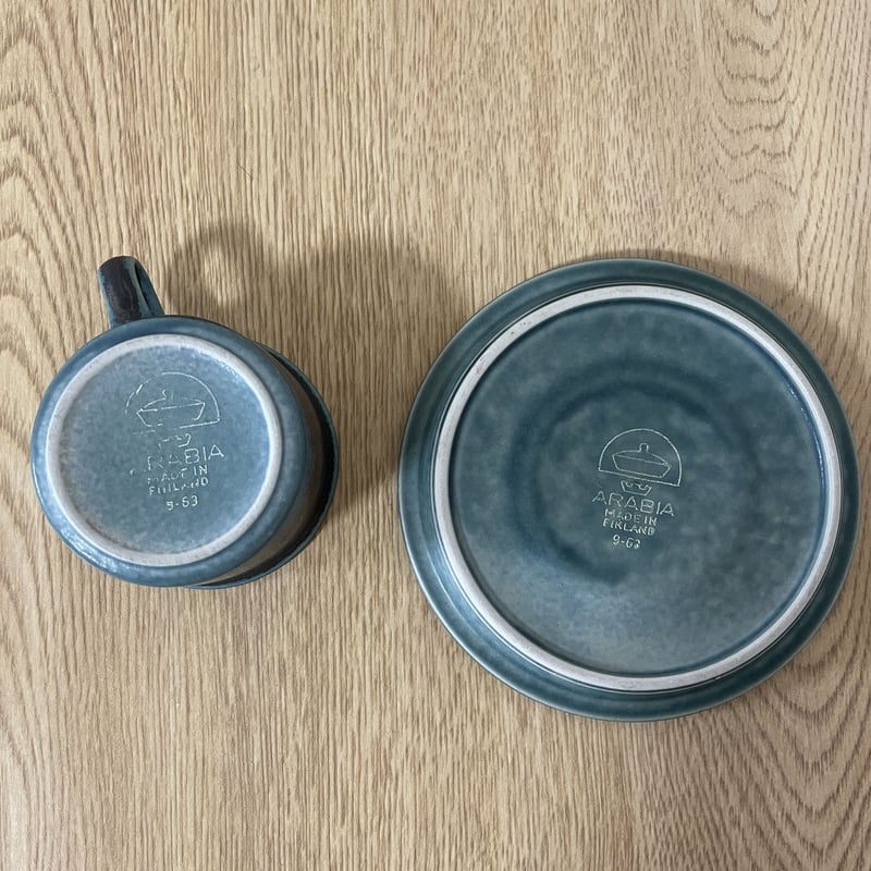 Vintage品】アラビア ARABIA ブルールスカ Blue Ruska ルスカ Rus