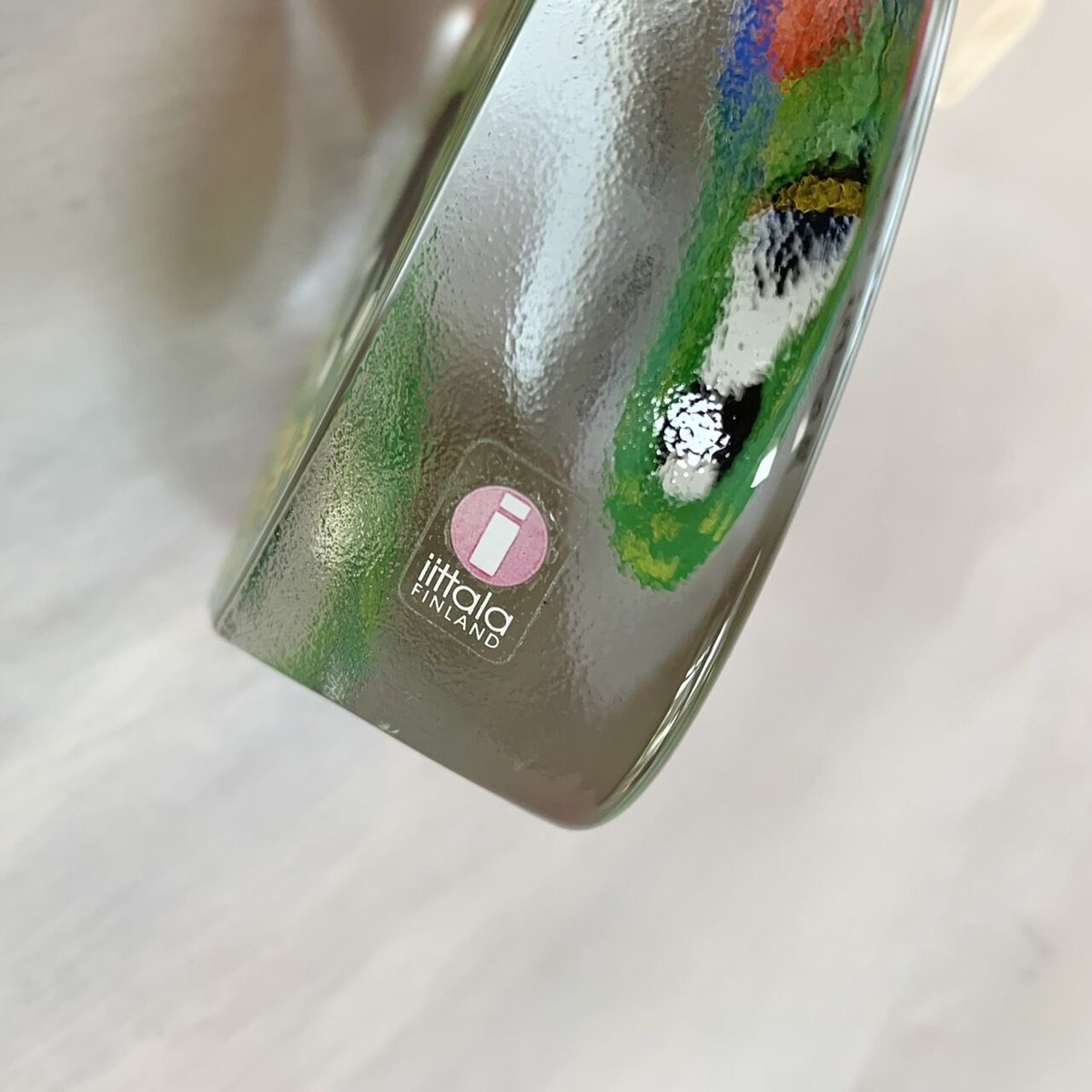 Vintage品】イッタラ iittala ネコとチューリップ Kissa ja tulpp