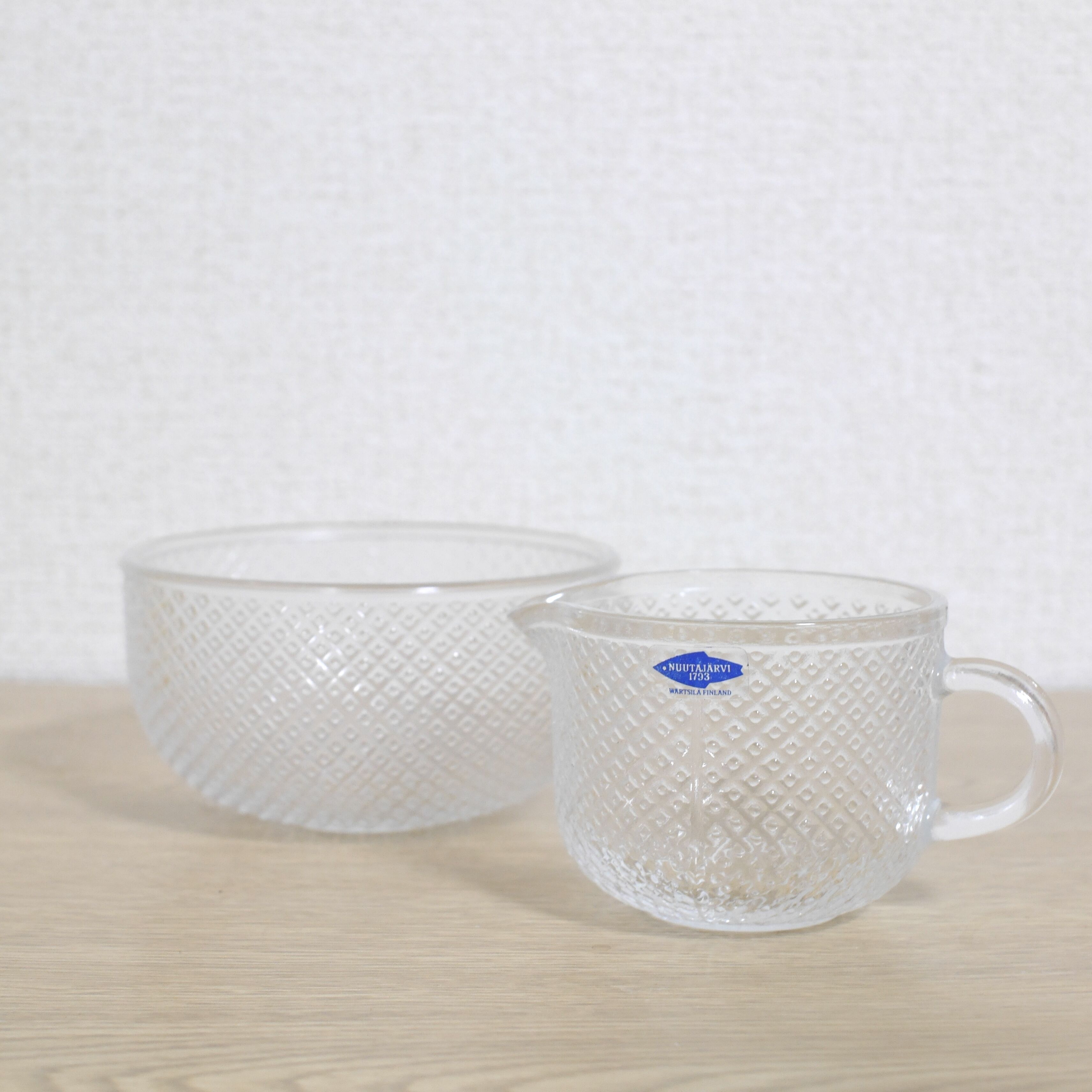 Vintage品】ヌータヤルヴィ Nuutajarvi パウリーナ Pauliina シュガ