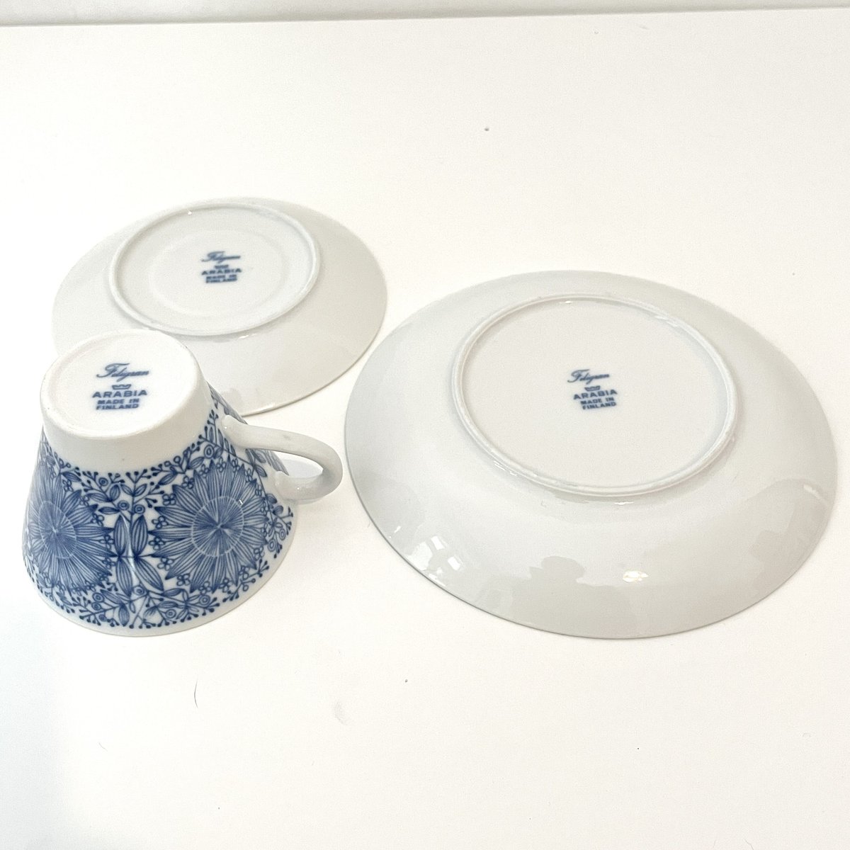 Vintage品】アラビア ARABIA フィリグラン Filigran カップ&ソーサー