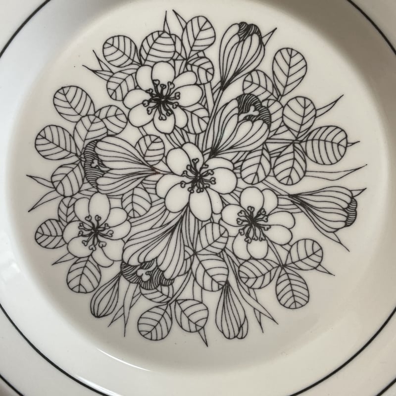 ARABIA krokus アラビア クロッカス ケーキプレート 【公式通販】