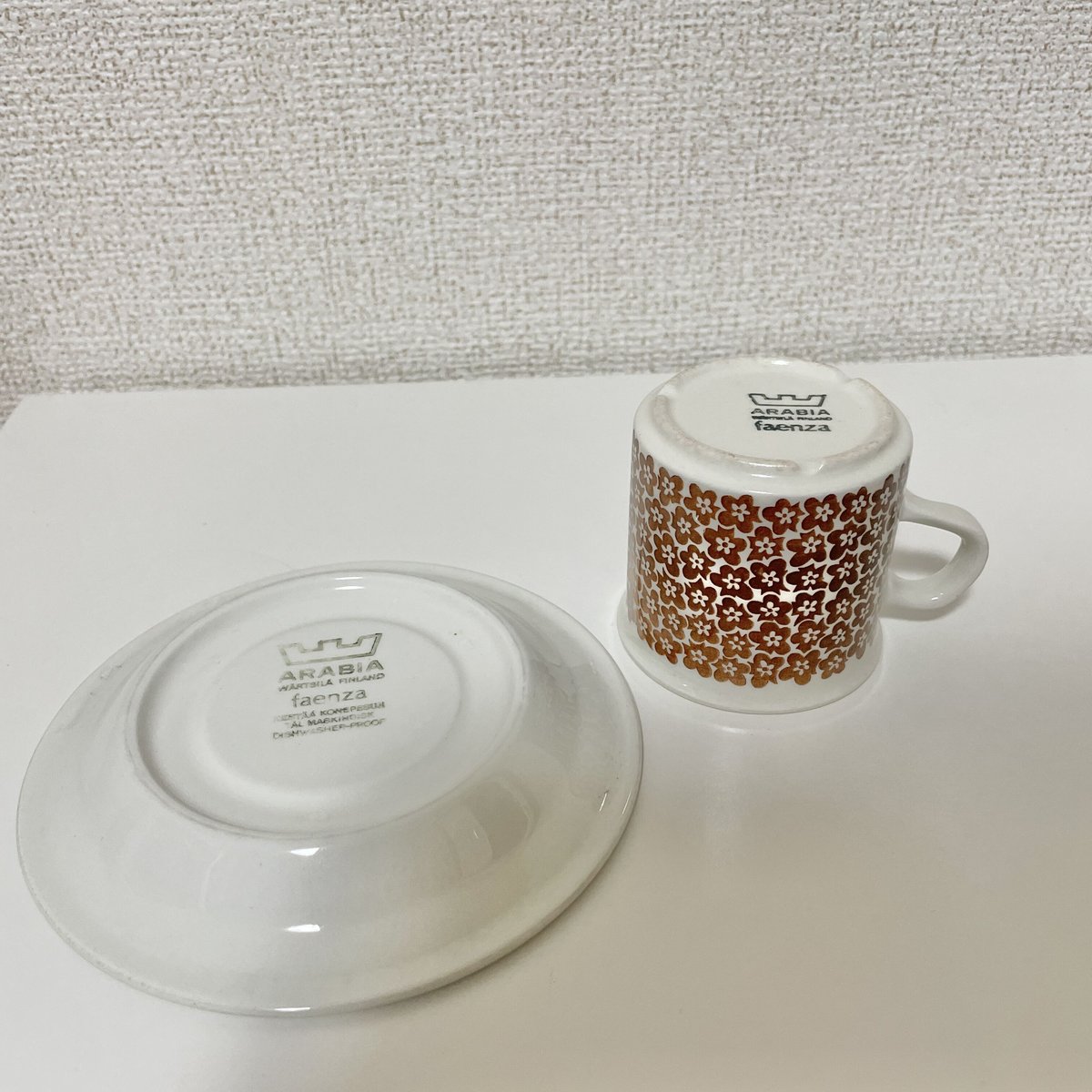 Vintage品】アラビア ARABIA ファエンツァ Faenza カップ Vintage品】アラビア ARABIA ファエンツァ Faenza カップ