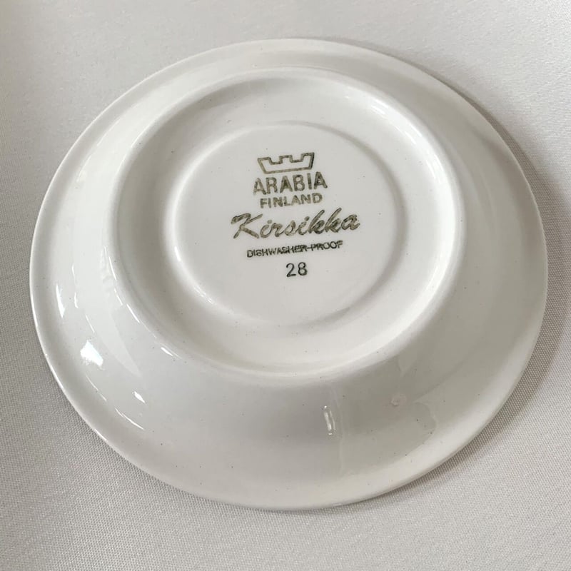 Vintage品】アラビア ARABIA キルシッカ Kirsikka デミタス