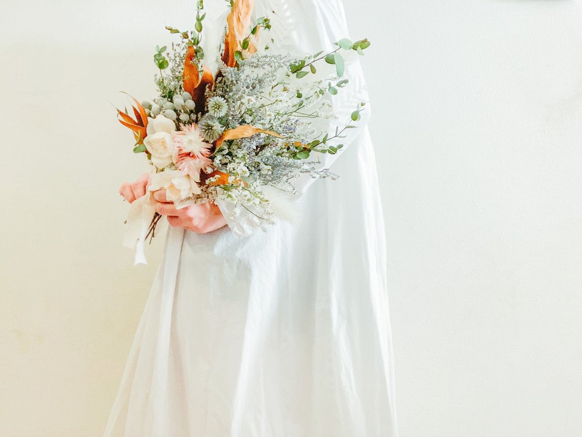 完成品】ブーケ スワッグ ウェディングブーケ【No.328】 【公式通販】