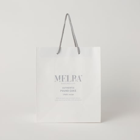 MELBA　ロゴ入り紙袋