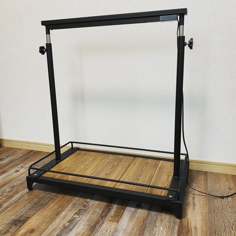 卓上 ボタニカルシェルフ 1段 植物棚 アイアンシェルフ 家具 棚 多肉植物 エキスパンド ライティングレールセット