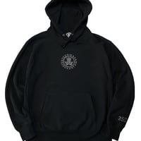 MASAME  OG  LOGO 350 HOODIE  BLACK