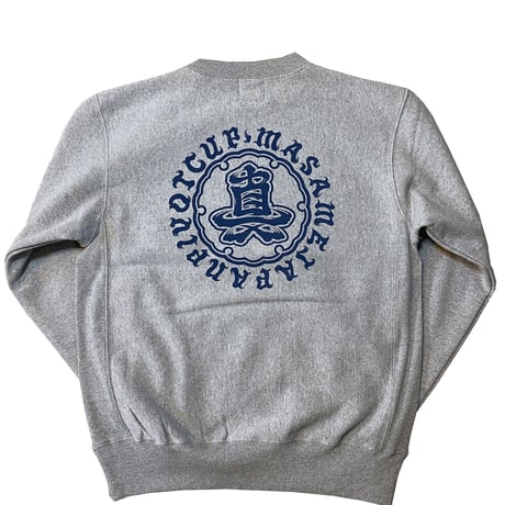 MASAME  OG LOGO SWEATSHIRT MIX GRAY