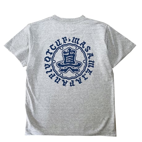 MASAME  OG LOGO   S/S T–SHIRT MIX GRAY