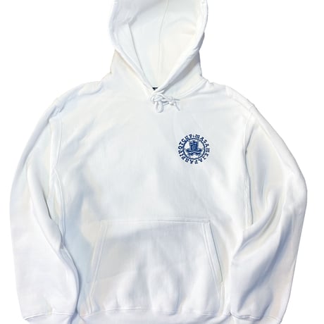 MASAME  OG LOGO HOODIE  WHITE