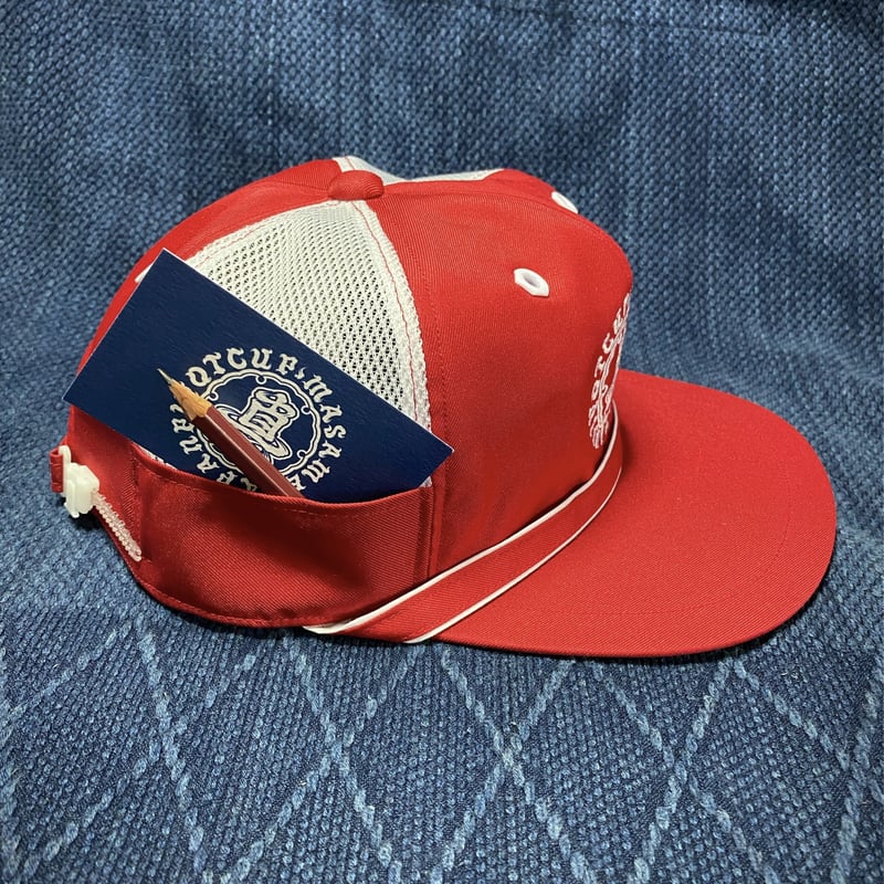 赤色 Japan Style Cap メッシュタイプ 【縁の下の力持ち