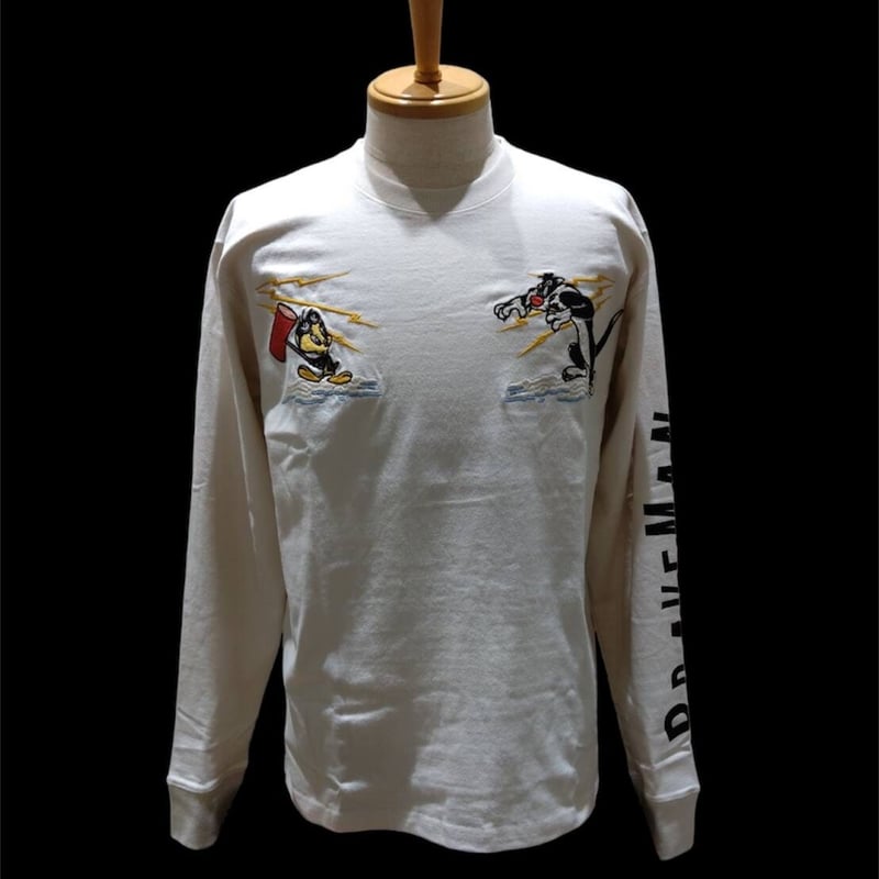 トゥイーティー＆シルベスター天竺長袖T | Toybox STORE