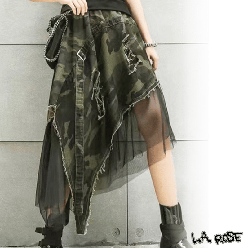 チュールレイヤードヘムスカート | Toybox STORE