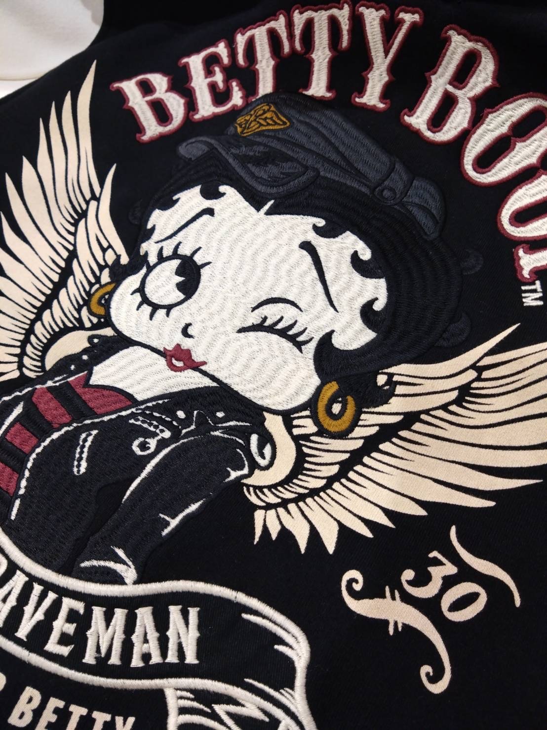 Coca-Cola ベティちゃん スタジャン　JH design betty Vintage Betty Boop Coca Cola By JH Design | Depop