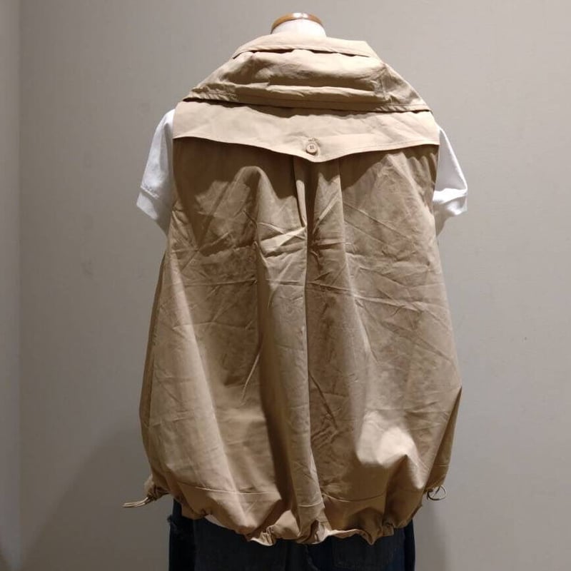 GOA ボリュームネックミリタリーベスト GOA ボリュームネックミリタリーベスト ボリュームネックカラー