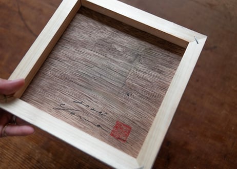 オーダー作品木パネル（ordering of wooden panel）