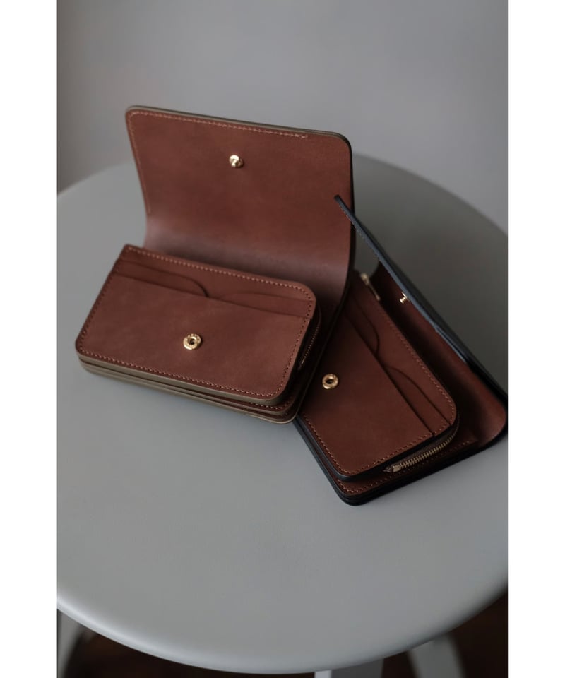 小物 forme short wallet forme / Short Wallet(Serpentine×DOBLE/2 colors)