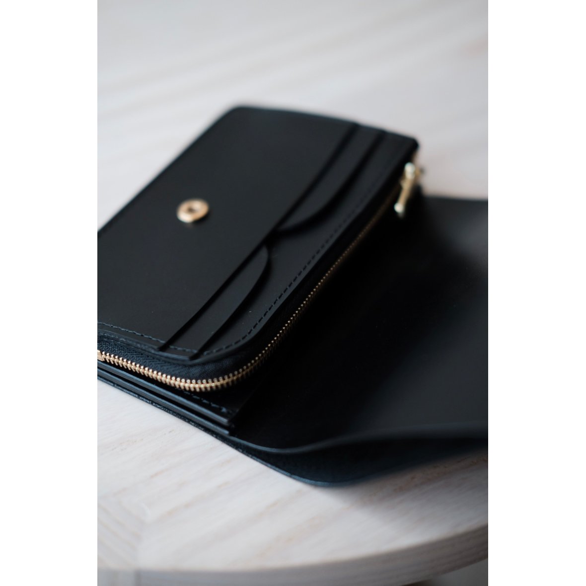 【新品】forme short wallet ALL ILCEA BLACK forme Short Wallet (ILCEA Black×DOUBLE) – RECTOHALL