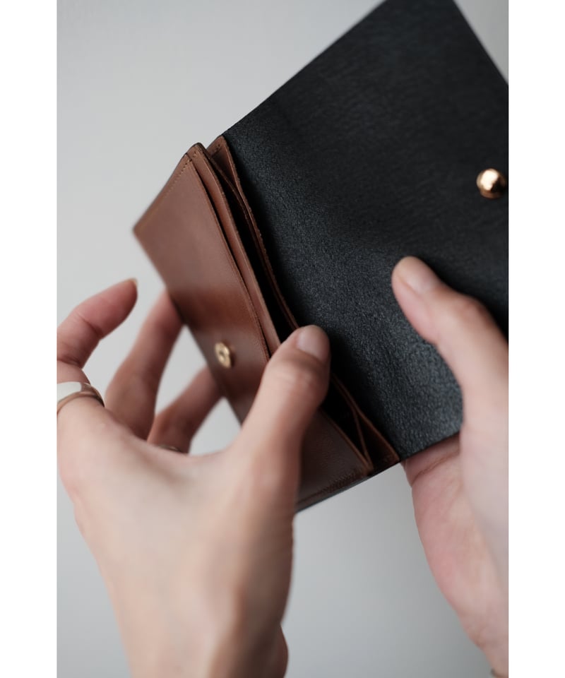 forme / Card Case(Serpentine×DOBLE/Black×Brown)