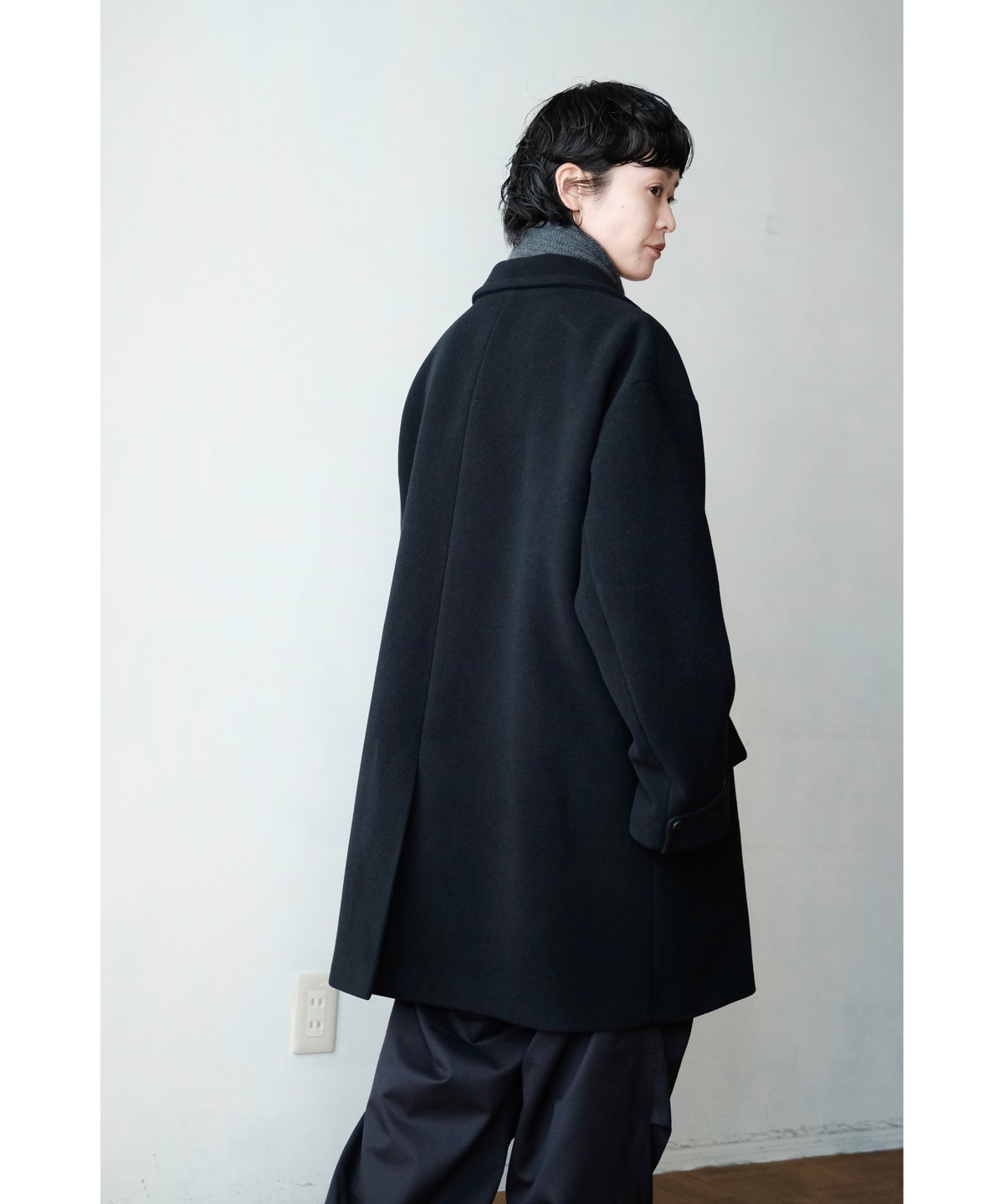 ジャケット・アウター Iamdork 24aw TAILOR BOX COAT I am dork / Tailor Box Coat(Black) | PARK