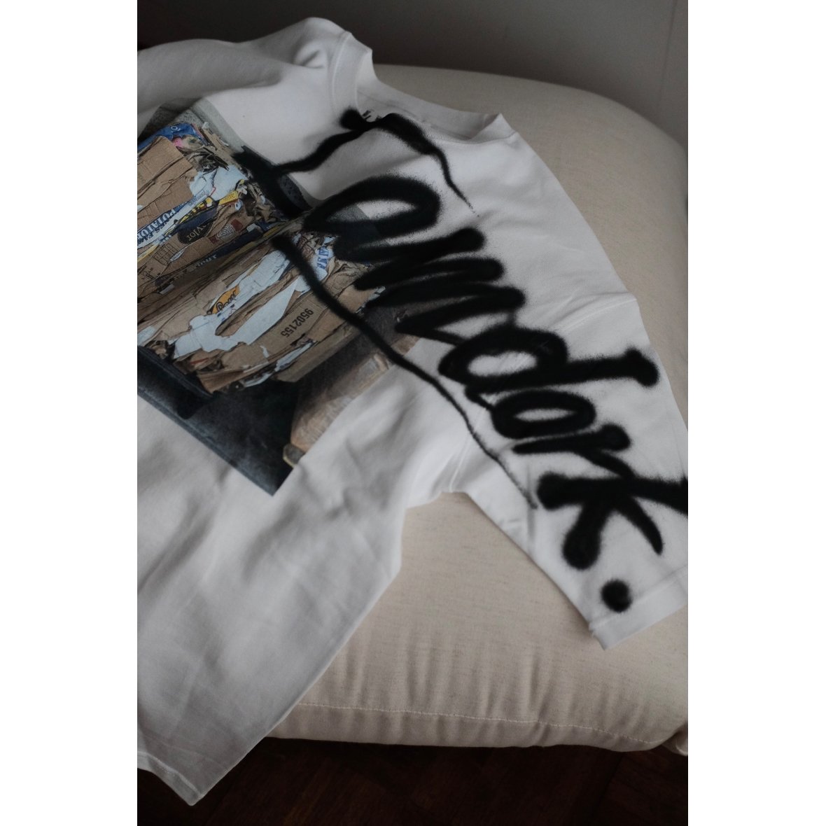【新品】I am dork トラッシュプリントTシャツ Trash Printed T-shirt | BRAND,I am dork | CATHEDRAL