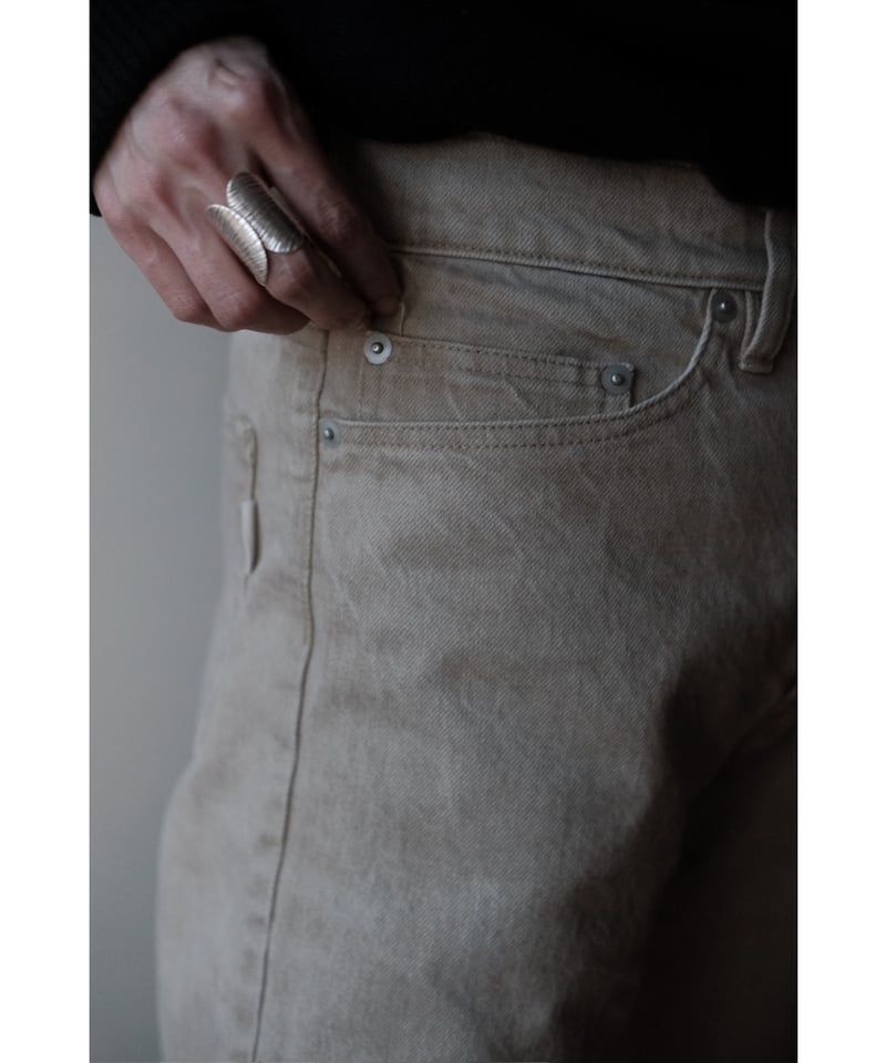 Fendart / Jean 901 Denim(Washed Kahki Beige) |